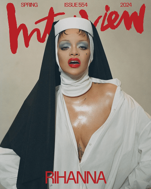 INTENT, CONTENT and INTERPRETATION in IMAGERY – the instance of that imagery of RIHANNA in attire that looks somewhat like a nun’s attire and other linked imagery